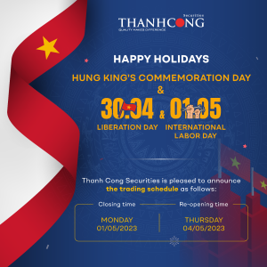 ANNOUCEMENT ON HOLIDAYS OF HUNG KING'S COMMEMORATION DAY, LIBERATION DAY &  INTL. LABOR DAY